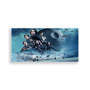 Painel Retangular - Star Wars - Sublimado 3D