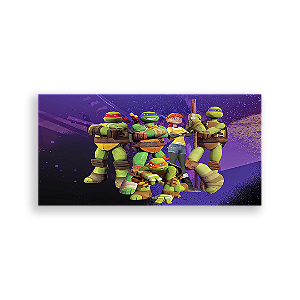Painel Retangular - Tartarugas Ninja - Sublimado 3D