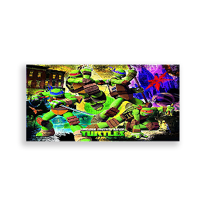 Painel Retangular - Tartarugas Ninja - Sublimado 3D