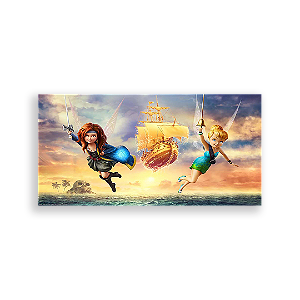 Painel Retangular - Tinkerbell - Sublimado 3D