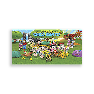 Painel Retangular - Turma Do Chico Bento - Sublimado 3D