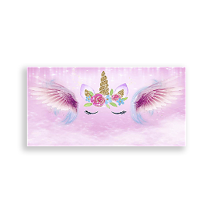 Painel Retangular - Unicórnio - Sublimado 3D