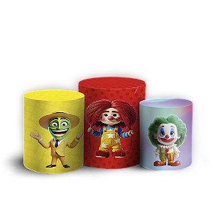 Trio Cilindro - Carreta Furacão - Sublimado 3D