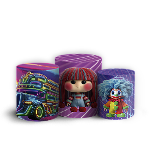 Trio Cilindro - Carreta Furacão - Sublimado 3D