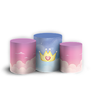 Trio Cilindro - Encantado - Sublimado 3D