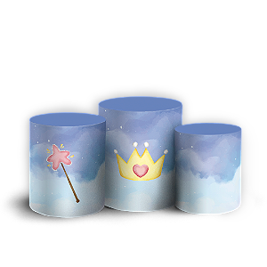 Trio Cilindro - Encantado - Sublimado 3D