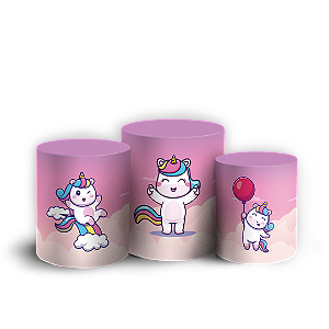 Trio Cilindro - Encantado - Sublimado 3D