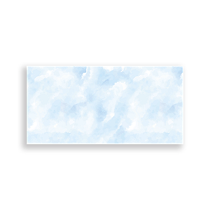 Painel Retangular - Nuvem -Vivi - Sublimado 3D