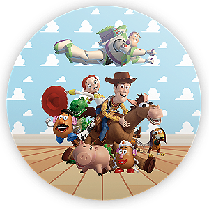 Painel Redondo - Toy Story  - Sublimado 3D