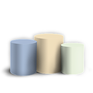 Trio Cilindro - Baby Looney Tunes - Sublimado 3D