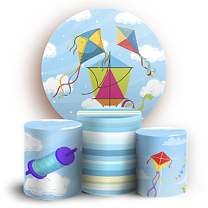 KIT Redondo e Trio Sublimado 3D - Pipa