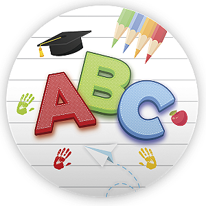 Mini Painel Sublimado 3D - ABC