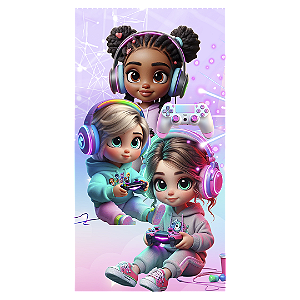 Faixa Lateral Sublimado 3D - Video Games