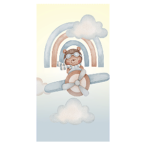 Faixa Lateral Sublimado 3D - Urso