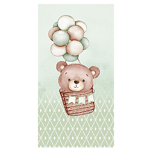 Faixa Lateral Sublimado 3D - Urso