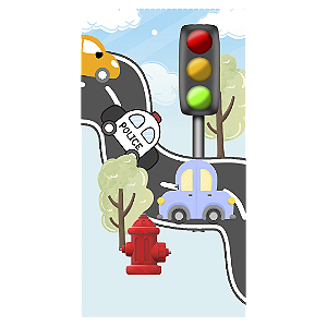 Faixa Lateral Sublimado 3D - Transporte