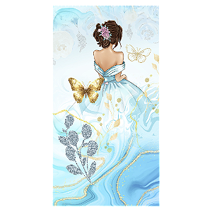 Faixa Lateral Sublimado 3D - 15 Anos