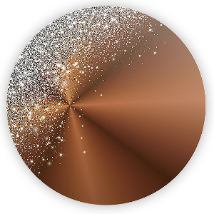 Painel Redondo Sublimado 3D - Ano Novo