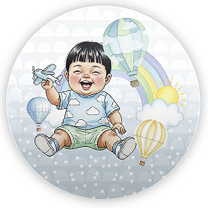 Mini Painel Sublimado 3D - Criança Baby