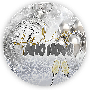 Mini Painel Sublimado 3D - Ano Novo
