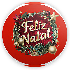 Mini Painel Sublimado 3D - Ano Novo