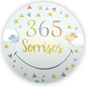Mini Painel Sublimado 3D - 365 Sorrisos