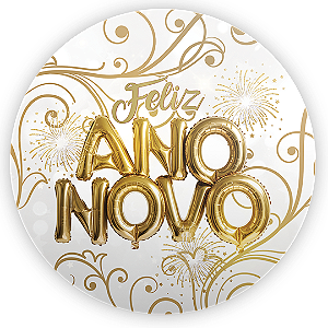 Mini Painel Sublimado 3D - Ano Novo