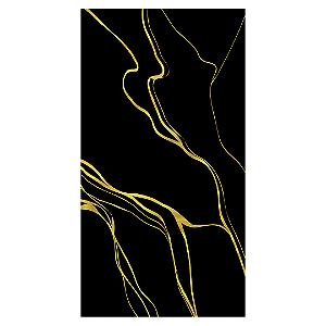 Faixa Lateral Sublimado 3D - Marmore Dourado  Vivi