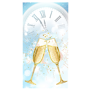 Faixa Lateral Sublimado 3D - Ano Novo