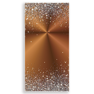 Faixa Lateral Sublimado 3D - Glitter Natal