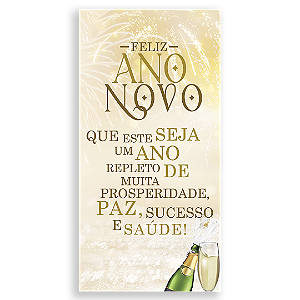 Faixa Lateral Sublimado 3D - Ano Novo