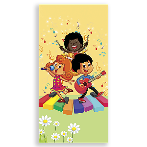 Faixa Lateral Sublimado 3D - 3 Palavrinhas