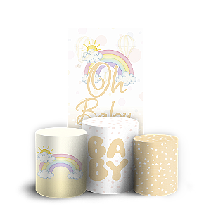 Faixa Lateral e Trio Cilindro Sublimado 3D Vest Facil - Criança Baby