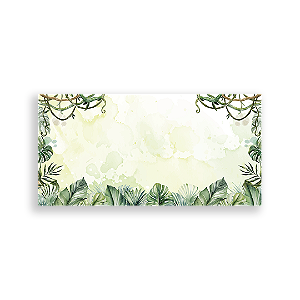 Painel Retangular Sublimado 3D - Fundo Safari  Vivi