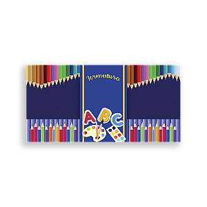 Painel Retangular Sublimado 3D - Formatura ABC