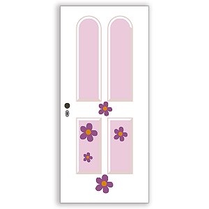 Capa Decorativa Porta Sublimação 3D - Porta Monstros SA Boo