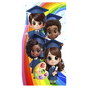 Faixa Lateral Sublimado 3D - Formatura Abc