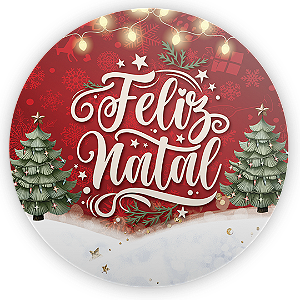Capa Mini Painel Sublimado - Natal