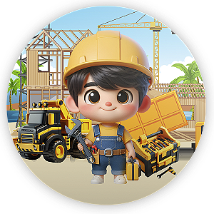 Capa Mini Painel Sublimado - Construção