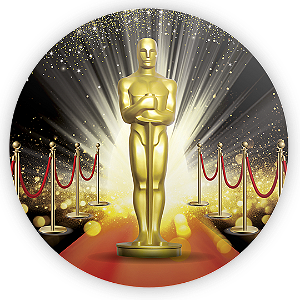 Mini Painel Sublimado 3D - Oscar