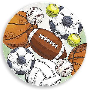 Mini Painel Sublimado 3D - Esporte