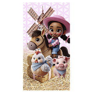 Capa Faixa Lateral Sublimado - Fazendinha