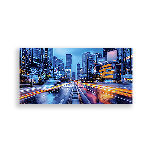 Painel Retangular Sublimado 3D - Prédios