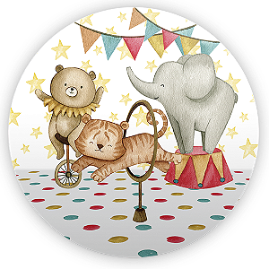 Capa Mini Painel Sublimado - Circo