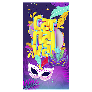 Capa Faixa Lateral Sublimado - Carnaval