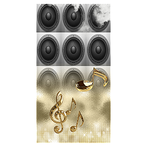 Capa Faixa Lateral Sublimado - Baile Funk