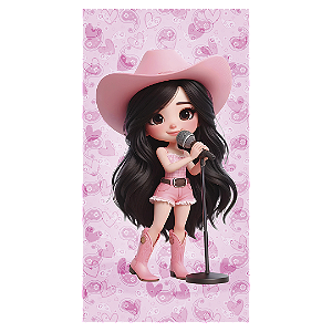 Capa Faixa Lateral Sublimado - Ana Castela Boiadeira