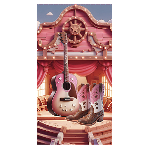 Capa Faixa Lateral Sublimado - Ana Castela Boiadeira