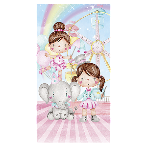 Capa Faixa Lateral Sublimado - Circo