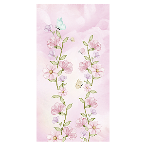 Capa Faixa Lateral Sublimado - Floral